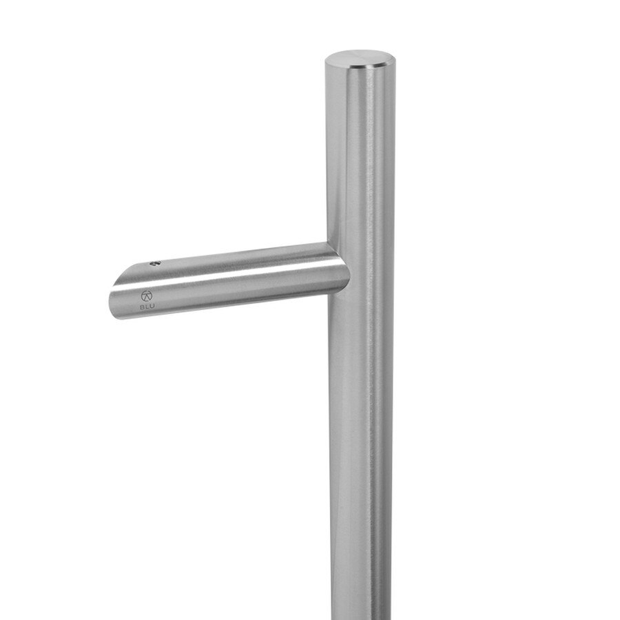 Offset round T-bar pull handle